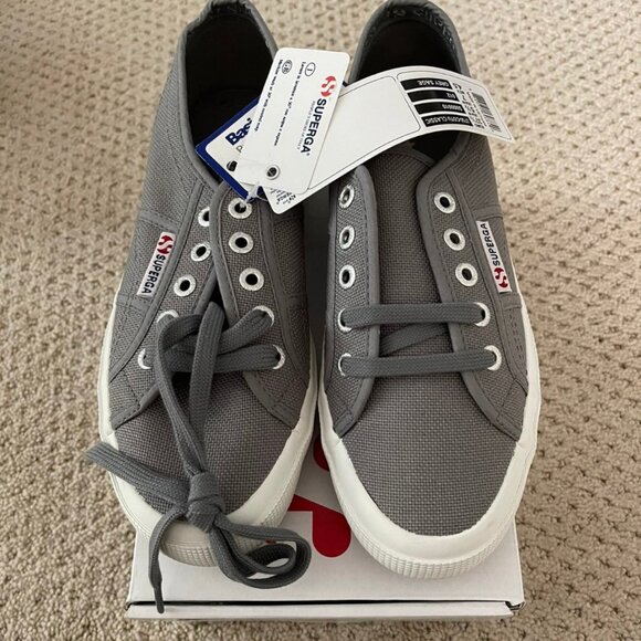 NIB Superga 2750 Cotu Classic (37.5/Grey Sage) - Picture 2 of 6
